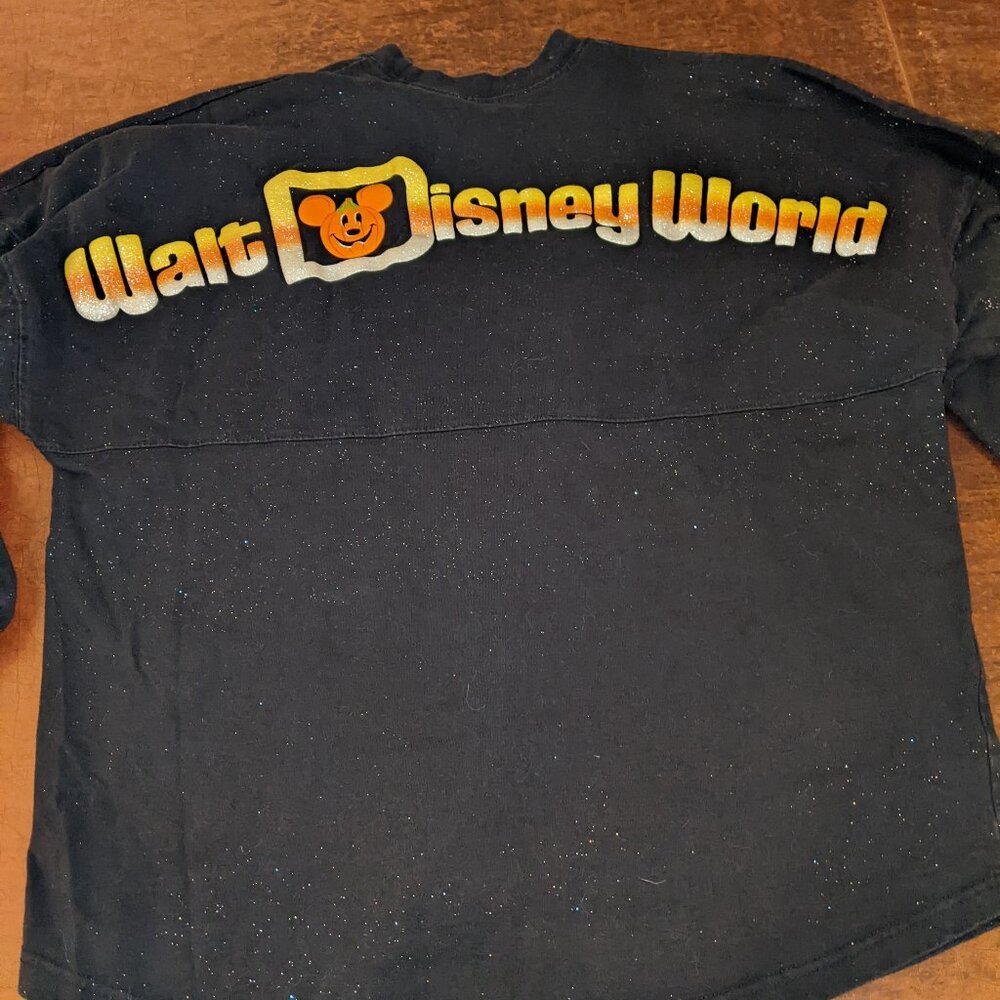 Disney Parks Halloween Candy Corn Walt Disney World Spirit Jersey Size Large